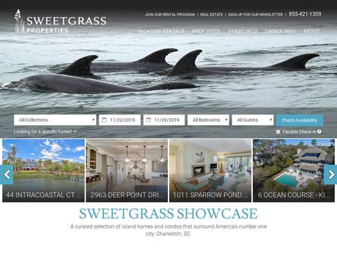 Sweetgrass Vacation Rentals and Sales | Seabrook Island - Ki