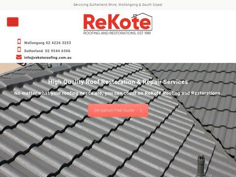 Re-Kote Roof Restorations