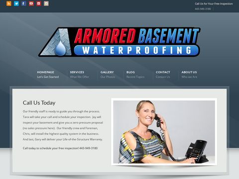 Armored Basement Waterproofing