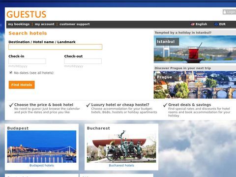 Guestus - Hotel Reservations