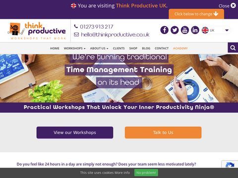 Time Management Training Courses and Workshops|Think Productive