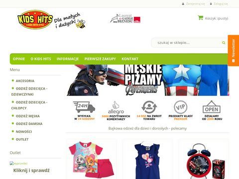 Kidshits.pl - solely safe clothes for kids & infants. 
