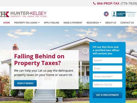 Hunter-Kelsey Property Tax Loans
