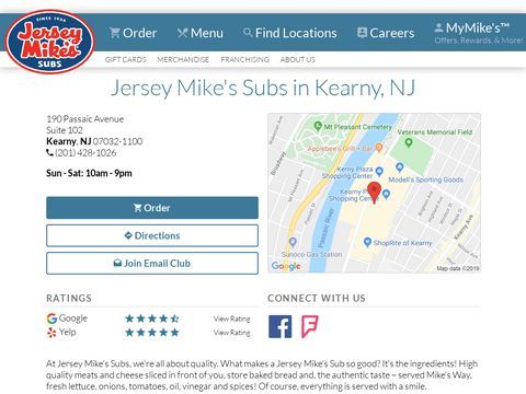 Jersey Mikes Subs