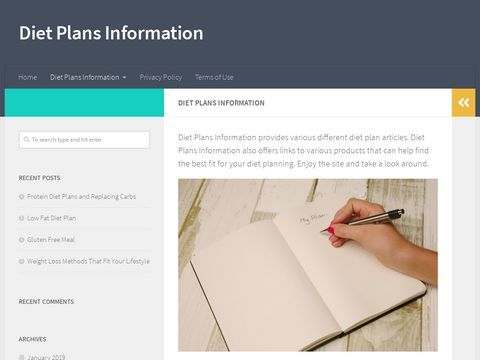 Diet Plans Information