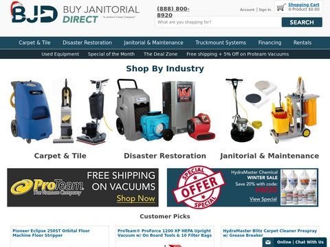 Janitors Closet - Buy Janitorial Direct