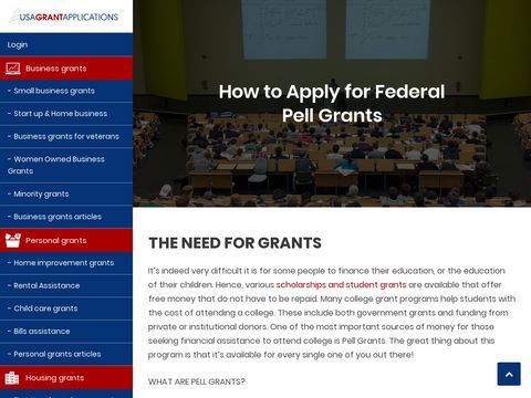 Apply For Grants Online