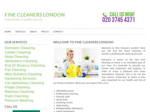 Fine Cleaners London