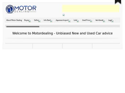 motordealing.com The inside knowledge on the car trade