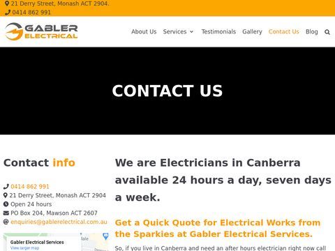 Gabler Electrical Services
