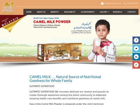 Susu Unta Camel Milk Powder