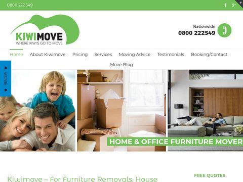 Kiwimove | Movers & Packers | Shifting, Removals | Auckland, Wellington, NZ