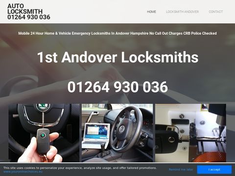 Locksmith Andover | Locksmiths In Andover Tel: 01264 930 036