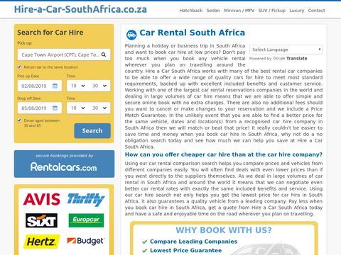 hire-a-car south africa