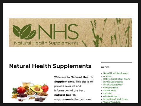 Natural Health Supplements