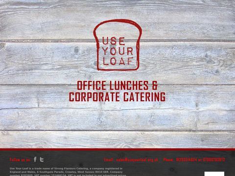 Office and corporate catering - Use Your Loaf