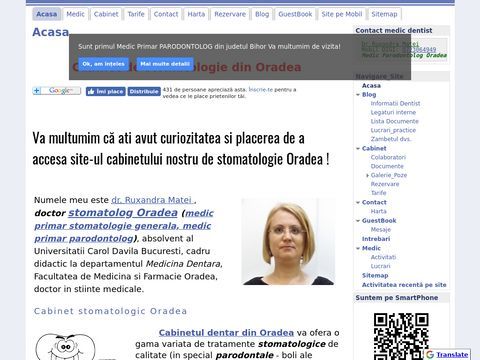 Molar.ro- Romanian dental site from Oradea