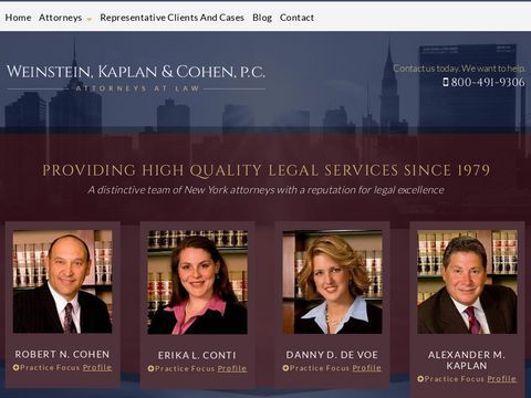 Weinstein, Kaplan & Cohen, P.C.