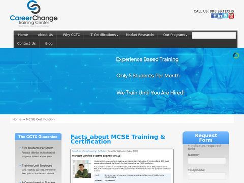 MCSE Certification Training in Chicago | CCTC