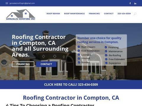 Gonzalez Roofing INC