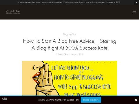 Start a blog