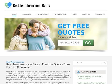 Ohio Term Insurance Quotes