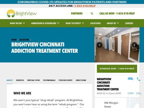 BrightView Cincinnati Addiction Treatment Center