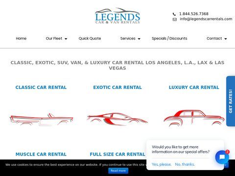 Legends Car Rentals
