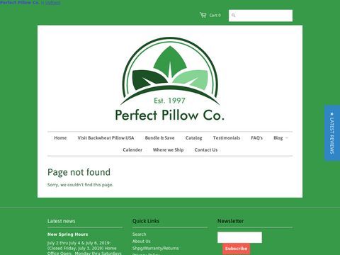 pillows canada