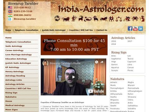 Indian Astrology, Vedic Astrology : india-astrologer.com