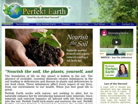 Perfekt Earth Organic Soil