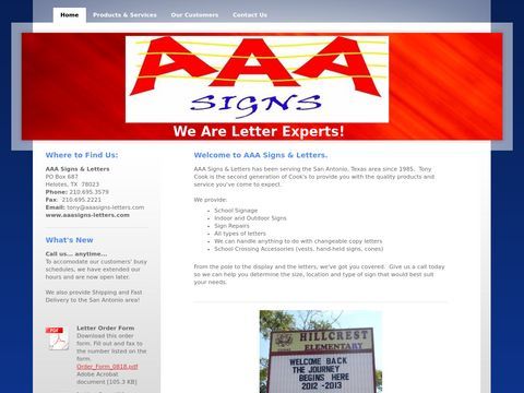 AAA Signs