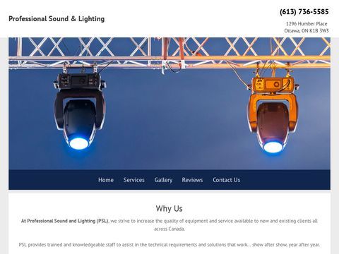 Professional Sound & Lighting