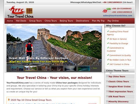 Tour Travel China