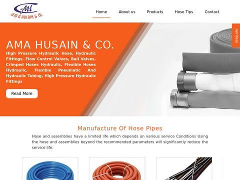 AMA Husain & Co - Hose Pipe Manufacturers In India.