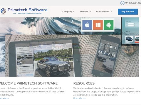 Primetech Software -Expertise in IT Implementations,Software