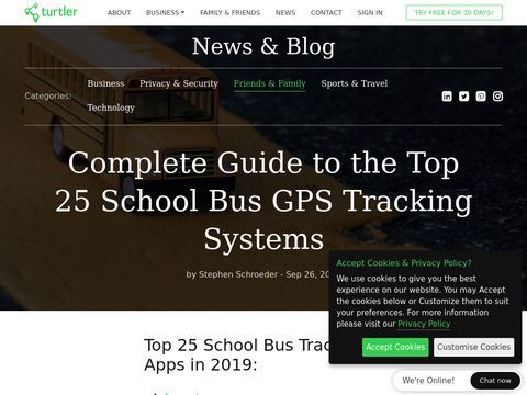 Complete Guide to the Top 17 School Bus GPS Tracking Systems | Turtler