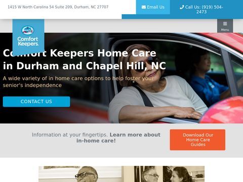 Elder Care in Chapel Hill and Durham, NC