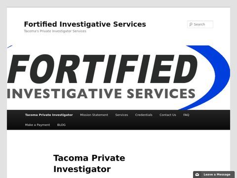 Private Investigator Tacoma Washington