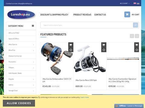 Lures, Rods, Reels & Fishing Tackle