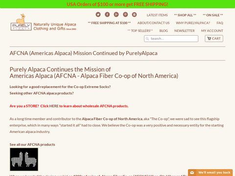 Alpaca Fiber Cooperative of North America