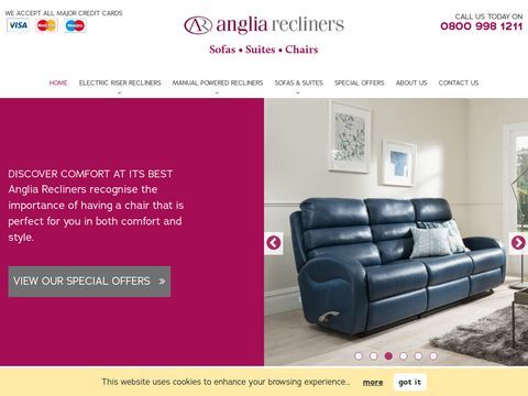 Recliner Chairs & Recliner Sofas | Ipswich & Colchester | Anglia Recliners
