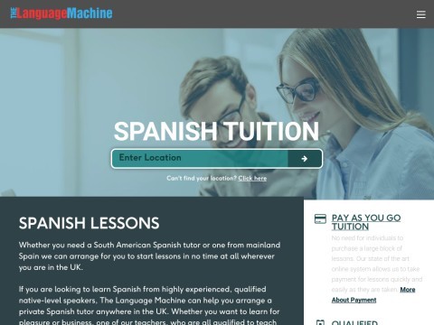 Spanish lessons London