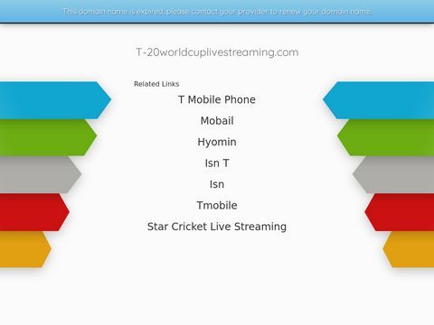 ICC T20 World Cup Live Score