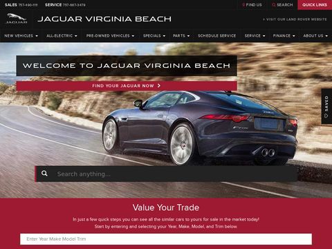 New & Used Jaguar Dealer - Virginia Beach - Norfolk - Chesapeake