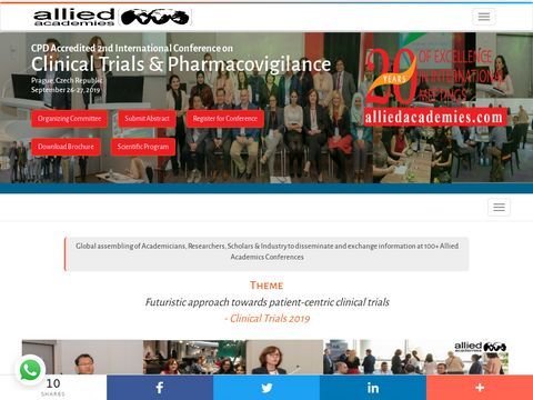 conference On Clinical Trials & Pharmacovigilance