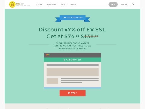 Cheap SSL certificate