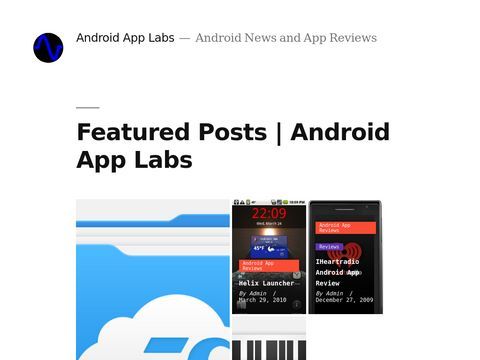 Android App Reviews - Android App News - Android App Labs