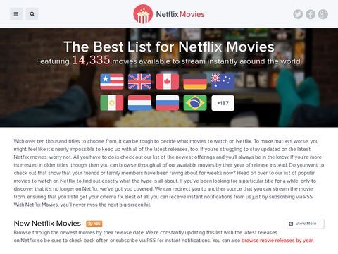 Watch all your favorite movies on Netflix - NetflixMovies.com