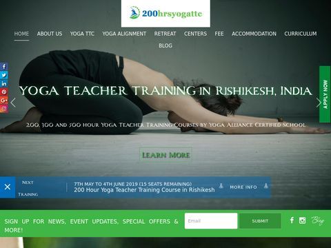 Best Certified Yoga Teacher Training in India